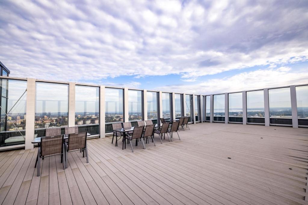 Hanza Tower Lux Sauna&Pool Szczecin Exterior photo